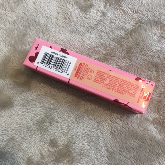 Lime Crime Wet Cherry Lipgloss Unripe Cherry BNIB - Picture 6 of 11